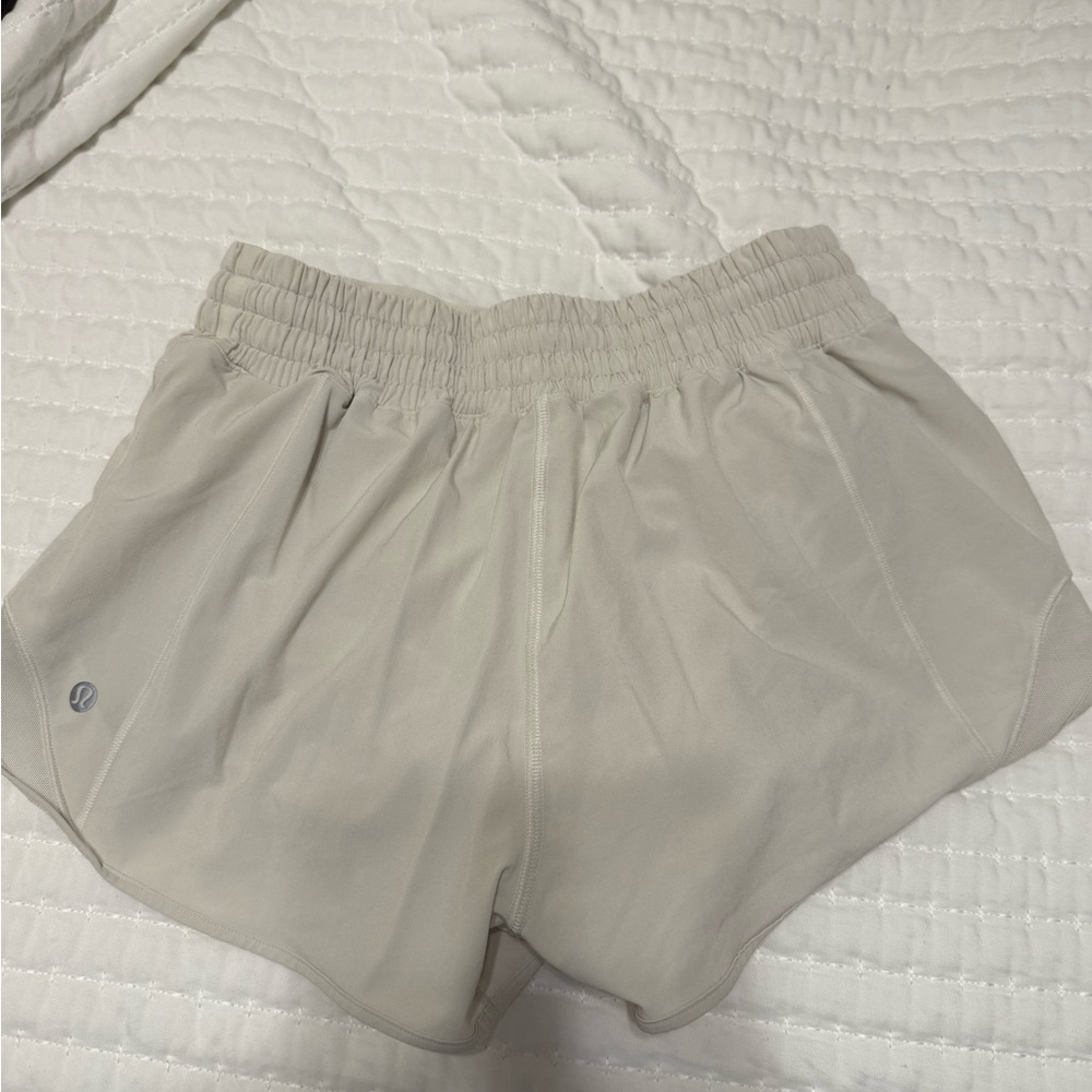 lululemon athletica Hotty Hot Shorts Color:  Bone